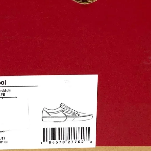 VANS Old Skool Fair Isle Low Brown Multi Men’s Canvas Suede Sneakers VN0A5JMIBF0 - Picture 10 of 10